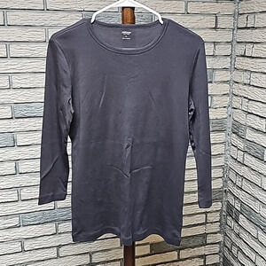 Ak Anne Klein Sport Long Sleeve Shirt SZ L Petite